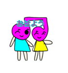 ふたご音符ちゃん（個別スタンプ：16）