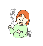 にんげんとねこ（個別スタンプ：21）