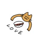 Osushi with cats(ねこ)（個別スタンプ：7）