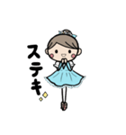 ballerina ribbon 2*（個別スタンプ：3）