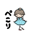 ballerina ribbon 2*（個別スタンプ：17）