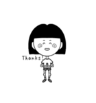 おかっぱの女のコ！（個別スタンプ：7）