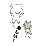 BIGスタンプ☆こぶたのBoo＆子猫たち（個別スタンプ：18）