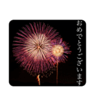 ＼打ち上げ花火スタンプ／（個別スタンプ：1）