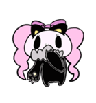 可愛いドクロちゃん Part1（個別スタンプ：1）