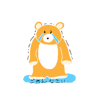 くまちゃん、時々うさぎちゃん。（個別スタンプ：6）