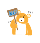 くまちゃん、時々うさぎちゃん。（個別スタンプ：15）