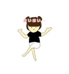 冴えない女の子たちのスタンプ（個別スタンプ：4）