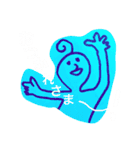 やまびこ挨拶実施中。（個別スタンプ：8）