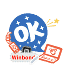 Winbond-Daily＆Festival Greetings Message（個別スタンプ：2）