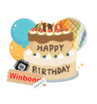 Winbond-Daily＆Festival Greetings Message（個別スタンプ：4）