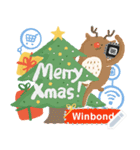 Winbond-Daily＆Festival Greetings Message（個別スタンプ：14）