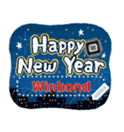 Winbond-Daily＆Festival Greetings Message（個別スタンプ：15）