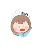 お茶目な女の子（個別スタンプ：7）