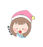 お茶目な女の子（個別スタンプ：8）