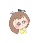 お茶目な女の子（個別スタンプ：11）