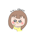 お茶目な女の子（個別スタンプ：16）