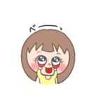 お茶目な女の子（個別スタンプ：19）