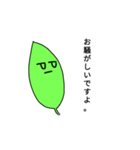 そこら辺に落ちてる葉っぱ（個別スタンプ：6）