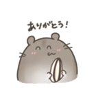 毎日使える！ゆるふにゃはむすた〜（個別スタンプ：5）