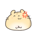 毎日使える！ゆるふにゃはむすた〜（個別スタンプ：8）