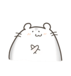 毎日使える！ゆるふにゃはむすた〜（個別スタンプ：11）