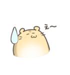 毎日使える！ゆるふにゃはむすた〜（個別スタンプ：32）