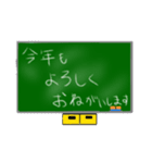 黒板 LINEスタンプ（個別スタンプ：28）