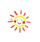 シンプルの子のペイント（個別スタンプ：13）