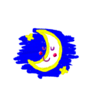 シンプルの子のペイント（個別スタンプ：14）