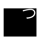 デカ文字 濁点 小さな文字（個別スタンプ：26）