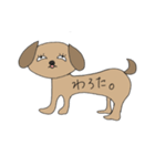 変なおしゃべり犬（個別スタンプ：11）