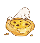 逃げる！ご飯おじさん！香港ちゃさんちょう（個別スタンプ：22）