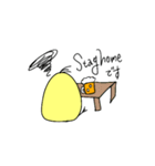 お酒が飲みたいひよこ（個別スタンプ：7）