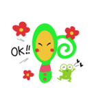 「ハナラビ」で伝えよう①（個別スタンプ：6）
