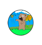 浪犬スタンプ①（個別スタンプ：9）