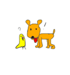 浪犬スタンプ①（個別スタンプ：24）