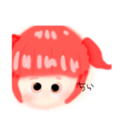 赤女の子 ベニ（個別スタンプ：5）