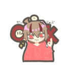白玉ちゃんと鬼の娘（個別スタンプ：2）