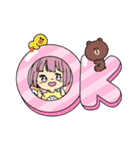 ゆめかわいいイラストスタンプ（個別スタンプ：1）