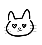 ゆるゆるイラスト(ねこ)（個別スタンプ：11）