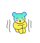 しがない黄色い熊_1（個別スタンプ：37）