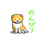 自由な犬のテンとマル（個別スタンプ：14）