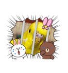 きなこ、ずんだご挨拶スタンプ（個別スタンプ：5）