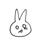 日常的に使えるうさぎです。（個別スタンプ：3）