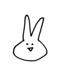 日常的に使えるうさぎです。（個別スタンプ：6）