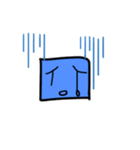 ネガ豆腐(EXパック)（個別スタンプ：7）