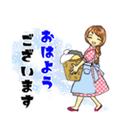 キュートな女の子達のスタンプ2（個別スタンプ：2）