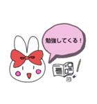 チアうさちゃん④（個別スタンプ：6）