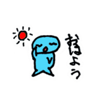 御蔵島のイルカと子供たちが描いたイルカ2（個別スタンプ：29）